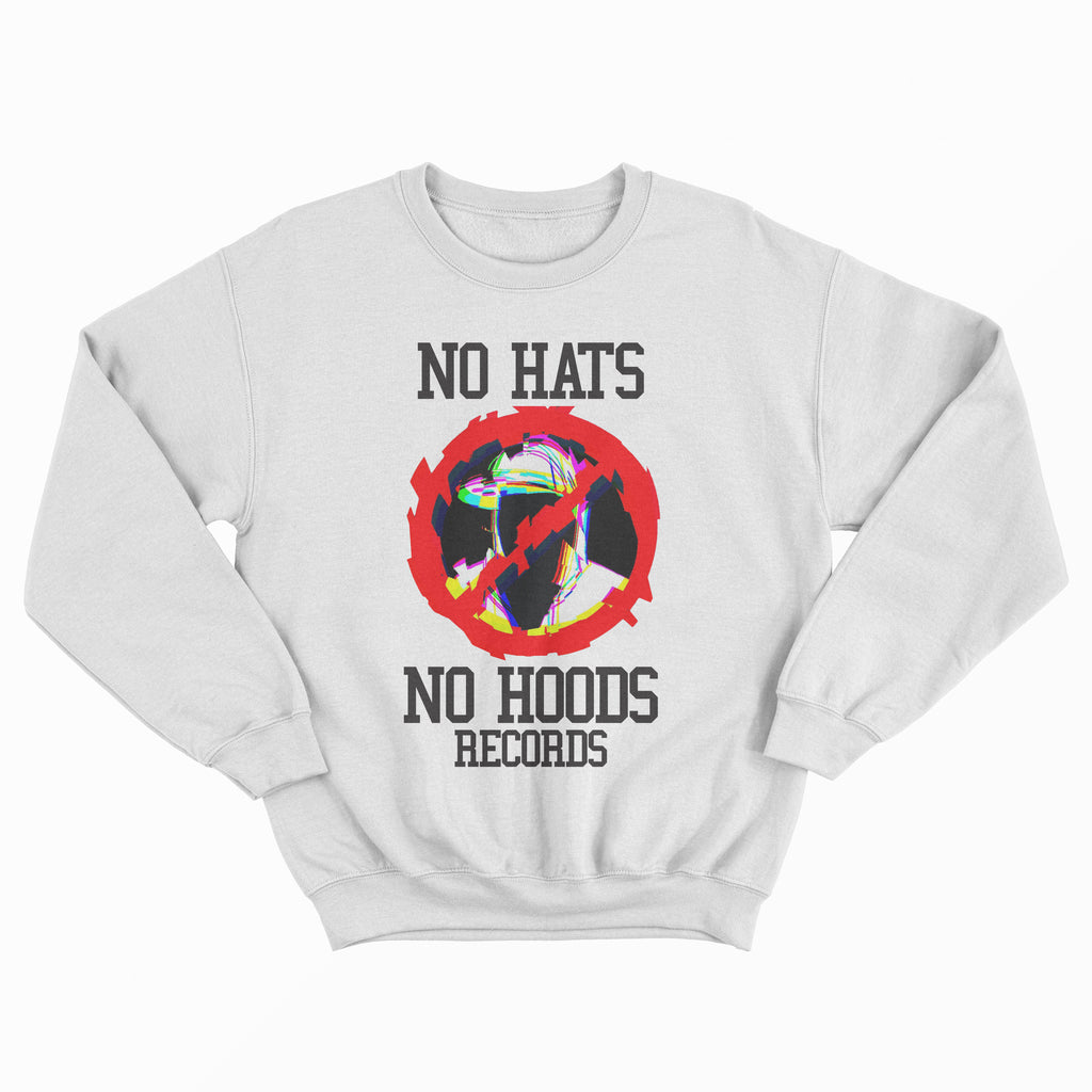 No Hats No Hoods 'Geo Red Glitch' Sweatshirt