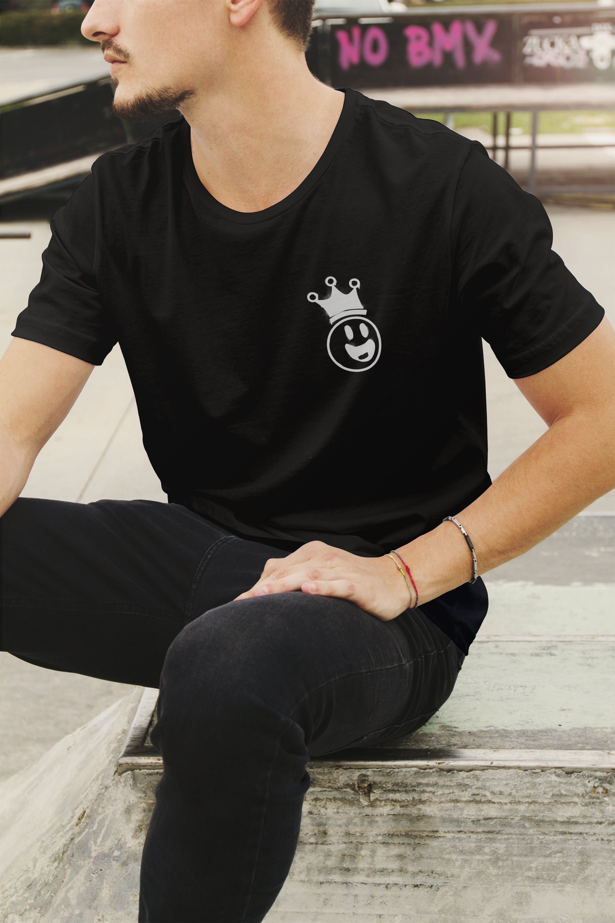 Blakie - Black 'Forever' Emblem T-Shirt