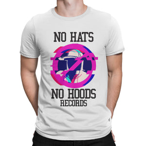 No Hats No Hoods 'Pink TV Glitch' T Shirt