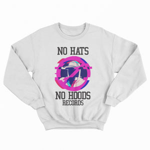No Hats No Hoods 'Pink TV Glitch' Sweatshirt