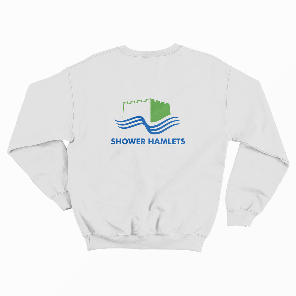 Shower Hamlets White Sweatshirt