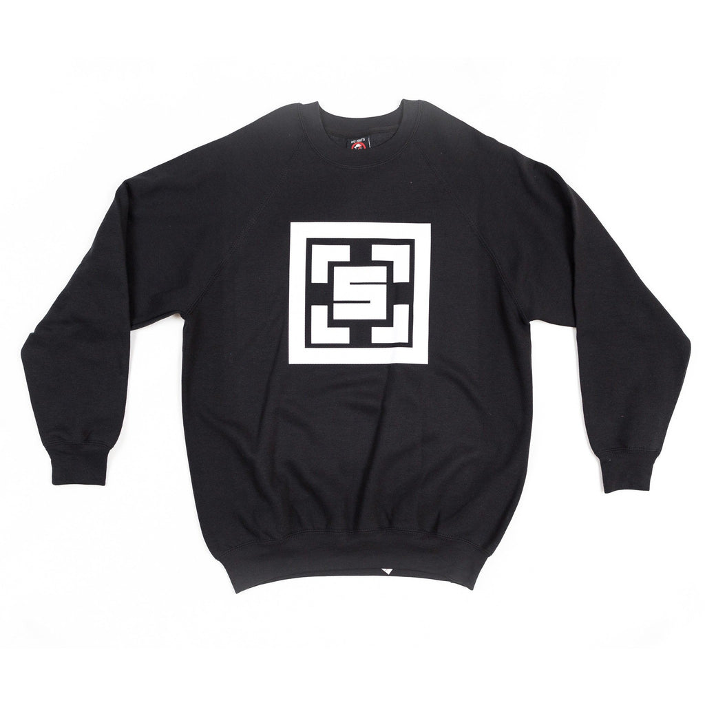 The Square Black Sweatshirt